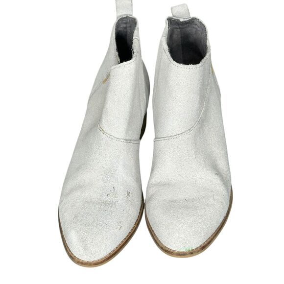 TOMS Women’s Leilani Booties – Drizzle Grey Suede – Size 7 - Picture 4 of 8